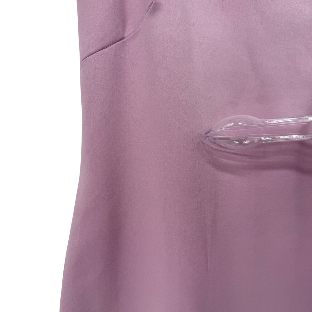 Y2K Vintage Maggy London Embroidered Maxi Dress Fairy Cottage Lavendar Floral 14 - Picture 6 of 14